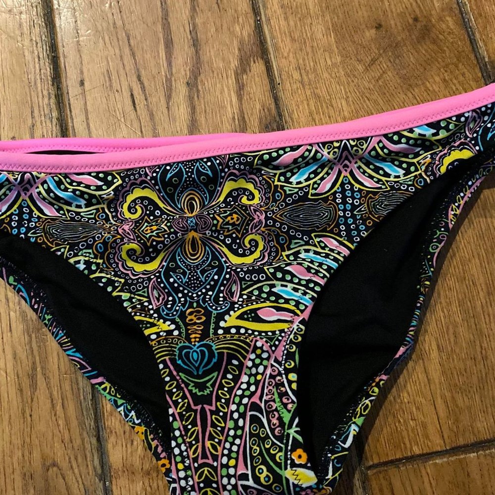 PINK BIKINI BOTTOMS VS SWIMWEAR VICTORIA SECRET S